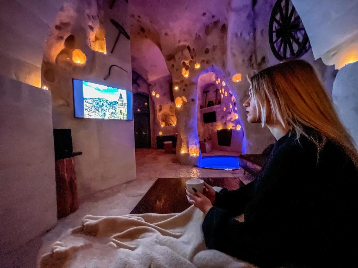 La Suite Nella Roccia Matera Exteriér fotografie